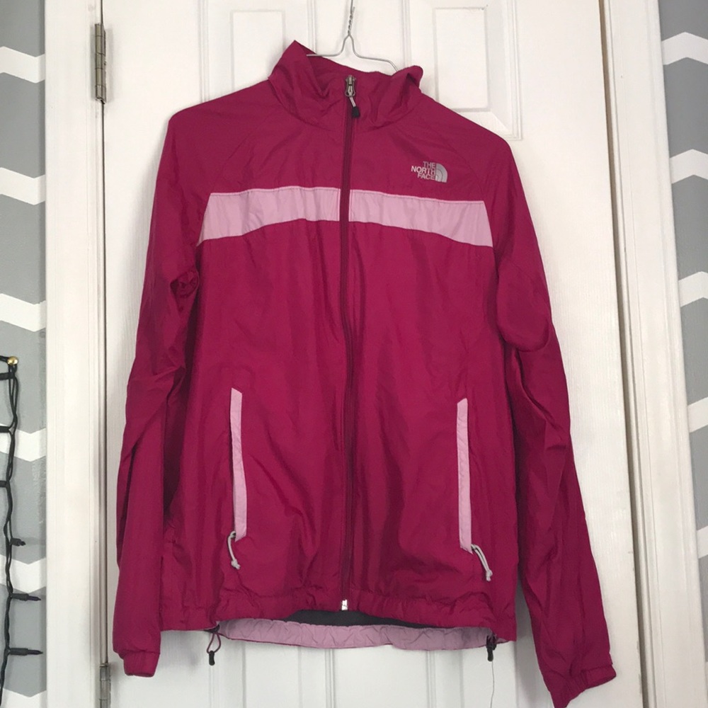Pink The North face Zip- Up jacket